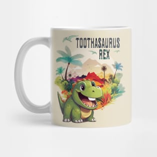 Toothasaurus Rex - king of the tooth Mug